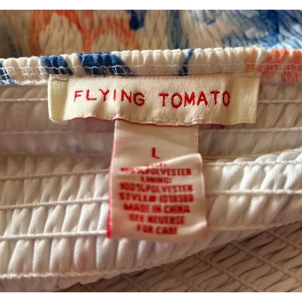 Flying Tomato Sundress With Floral Print For Women Beachy - Large - Picture 5 of 8